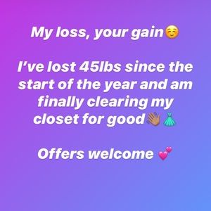 Clearing my Closet ☺️